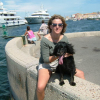Avec ma maman à St-Trop