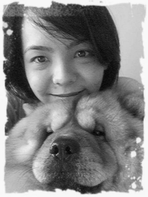 with my mom:) - Chow Chow