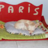 Dans le lit que ma frabriqué maman