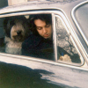 Marth' with Paul in car - 1968