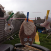 Hibou et Nounours ont pris leur bain :)