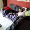 Sieste avec mon maitre