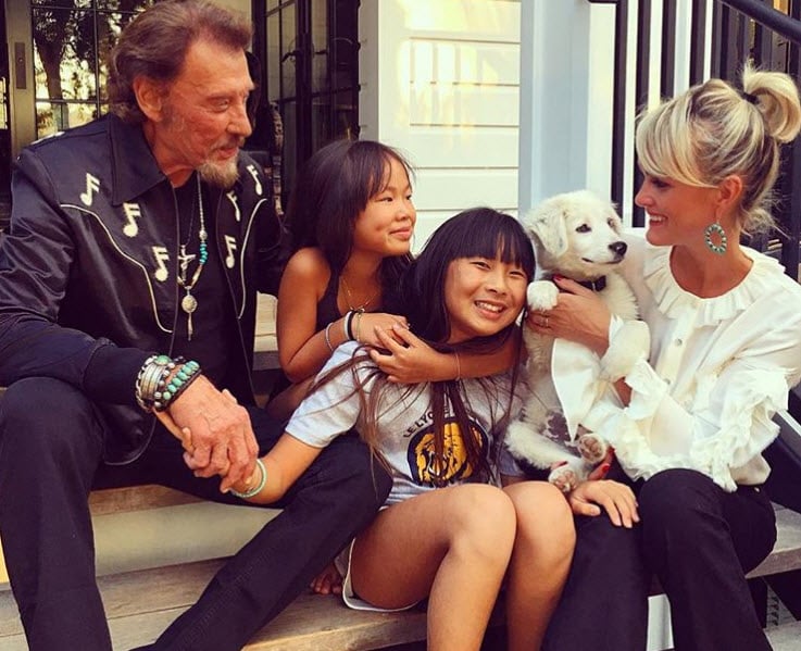Cheyenne: L'histoire poignante de la chienne de Johnny Hallyday après le deuil.