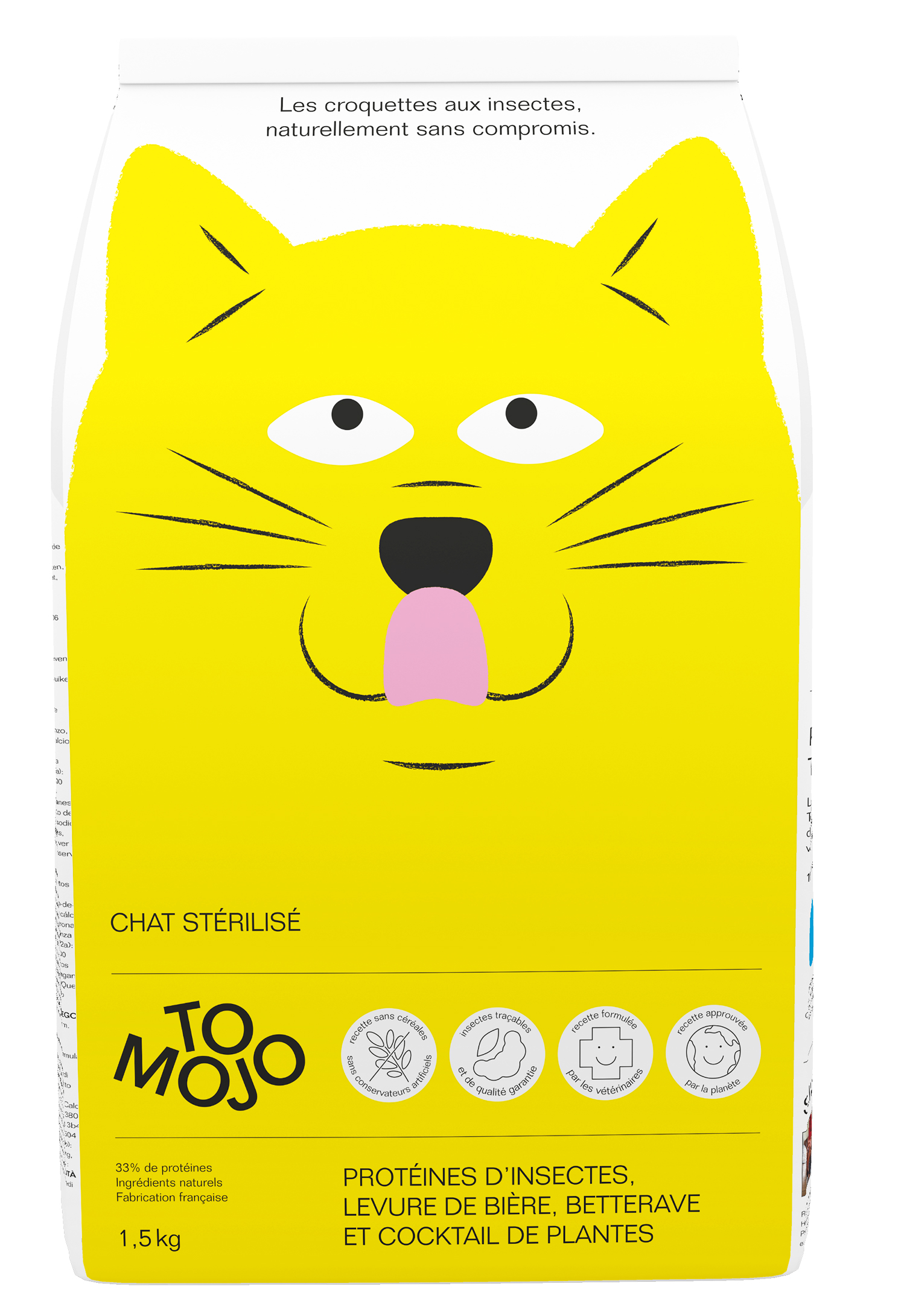 Illustration de l'article : Tomojo lance les premières croquettes pour chat à base d’insectes en France