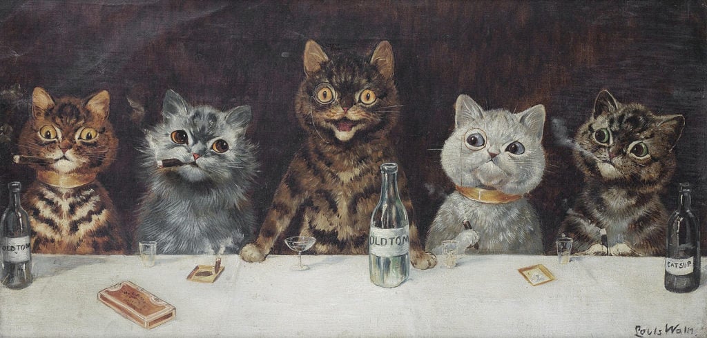 Illustration de l'article : 14 tableaux de chats qui prouvent que leur présence a modifié notre vision du monde animal 