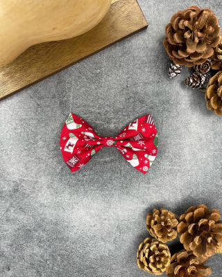 Illustration de l'article : Une nouvelle collection originale de nœuds papillon et de bandanas pour sublimer votre chien le jour de Noël
