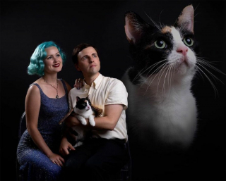 Illustration de l'article : 20 portraits uniques de propriétaires et de leur chat