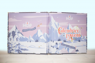 Illustration de l'article : Cette année, lapins et cochons d’Inde auront aussi leur calendrier de l’Avent grâce à Hop Box