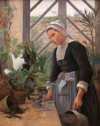 Illustration de l'article : 20 chats qui se sont incrustés dans des tableaux célèbres