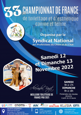 Article illustration: The French Championship for Dog and Cat Beauty and Aesthetics will be elected 