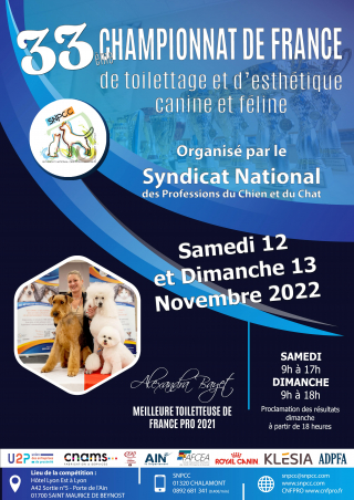 Illustration de l'article : Le Championnat de France de Toilettage et d’Esthétique Canine et Féline élira le "Meilleur Toiletteur" les 12 et 13 novembre