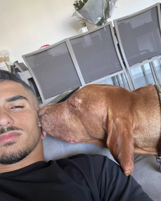 Illustration de l'article : Un footballeur célèbre son but en rendant un émouvant hommage à son défunt chien (vidéo)
