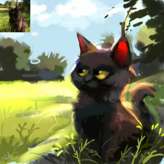 Illustration de l'article : 20 portraits de chats et de chiens "cartoonisés" par un artiste à la créativité débordante
