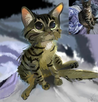 Illustration de l'article : 20 portraits de chats et de chiens "cartoonisés" par un artiste à la créativité débordante