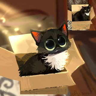 Illustration de l'article : 20 portraits de chats et de chiens "cartoonisés" par un artiste à la créativité débordante