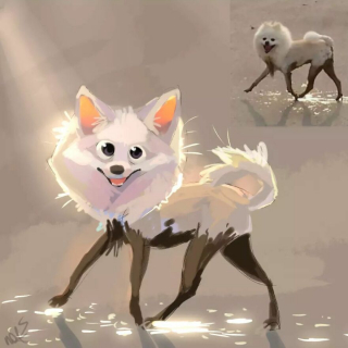 Illustration de l'article : 20 portraits de chats et de chiens "cartoonisés" par un artiste à la créativité débordante