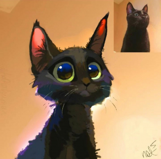Illustration de l'article : 20 portraits de chats et de chiens "cartoonisés" par un artiste à la créativité débordante