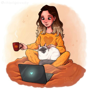 Illustration de l'article : 20 illustrations d'une artiste racontant les aventures drôles et touchantes de son chat