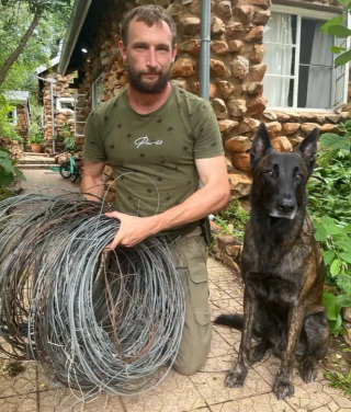Illustration de l'article : Un garde-forestier assure que son chien est capable d'obéir à absolument tout ce qu’on lui demande et le prouve en vidéo 