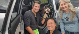 Illustration de l'article : Effray&eacute; par une mise en sc&egrave;ne du Far West, un chien s&rsquo;&eacute;chappe et d&eacute;clenche un formidable &eacute;lan de solidarit&eacute;