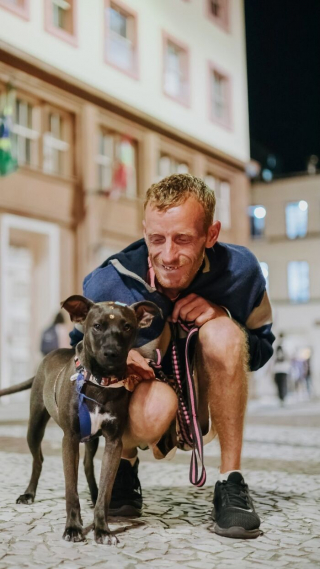 Illustration de l'article : 14 photos montrant le quotidien de chiens des rues et de leurs maîtres sans-abri