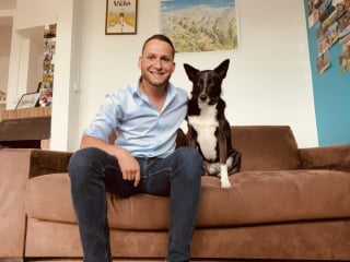 Illustration de l'article : Un chien et son maître se lancent dans un périple à vélo de 4000 kilomètres qui s'annonce palpitant