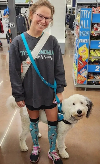 Illustration de l'article : Le v&oelig;u le plus cher d&rsquo;une fillette, soit que sa m&egrave;re malade obtienne un chien d&rsquo;assistance, est devenu r&eacute;alit&eacute;