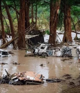 Illustration de l'article : « Je le referais aujourd'hui, sans aucun doute », un bénévole et son chien sauvent la vie de 3 jeunes filles lors des inondations 
