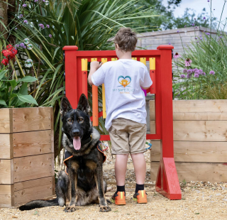 Illustration de l'article : Grâce à l’amitié indéfectible de son chien, ce petit garçon autiste apprend à surmonter ses difficultés avec courage (vidéo)