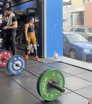 Illustration de l'article : Touch&eacute;e par une chatte malade qui l'observe derri&egrave;re la vitre de la salle de sport, une femme la recueille en esp&eacute;rant lui trouver un adoptant