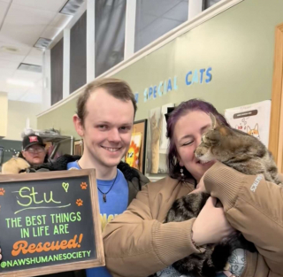 Illustration de l'article : Ignor&eacute; pendant 500 jours &agrave; cause de sa diff&eacute;rence, ce chat rencontre une femme qui regarde au-del&agrave; des apparences et change sa vie