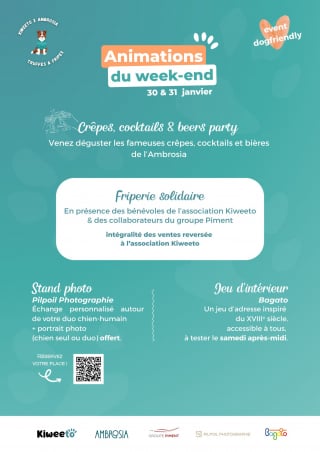 Illustration de l'article : La premi&egrave;re &eacute;dition de &laquo; Truffes & Fripes &raquo;, 2 jours d&rsquo;animations solidaires au profit de l&rsquo;association Kiweeto, se tiendra &agrave; Lyon les 30 et 31 janvier 2026