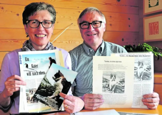 Illustration de l'article : 33 ans après la mort de ce chat qui avait gravi les sommets des Alpes suisses, sa légende ne cesse de perdurer