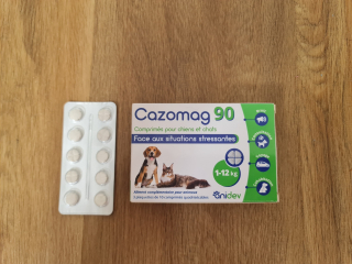 Illustration de l'article : Avis Cazomag pour chien : la mascotte de Woopets a testé l'aliment complémentaire apaisant lors d’une situation difficile