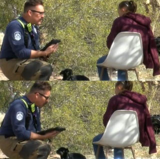 Illustration de l'article : Un chien et sa ma&icirc;tresse sauv&eacute;s de leur mobile-home en flammes gr&acirc;ce &agrave; l'intervention courageuse des voisins