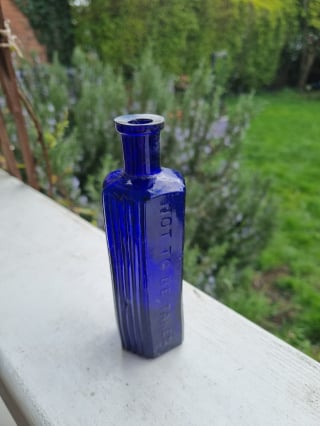 Illustration de l'article : Un Labrador d&eacute;terre une bouteille de poison dans son jardin et l&egrave;ve le voile sur un meurtre vieux de 160 ans