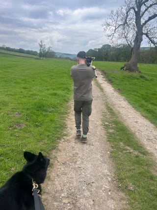 Illustration de l'article : Ce chien policier &agrave; la retraite profite de sa promenade pour sauver un agneau aveugle que personne n'aurait rep&eacute;r&eacute; &agrave; temps (vid&eacute;o)