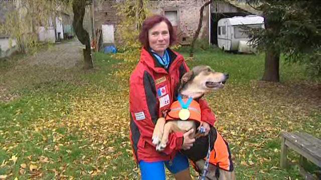 Illustration de l'article : Une Vosgienne et son chien champions du monde de canicross