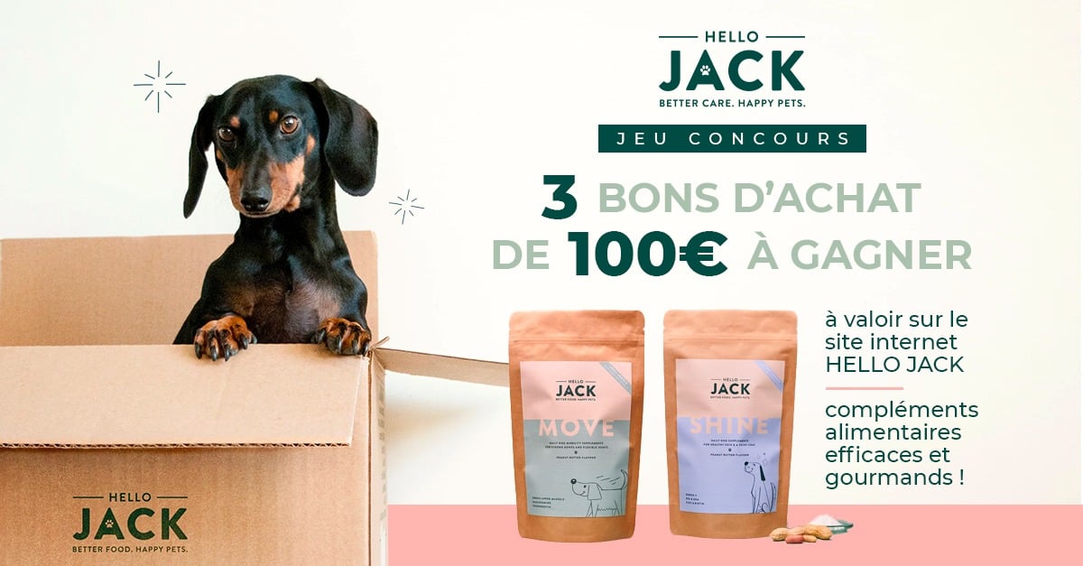 Jeu concours Hello Jack du 19 septembre au 02 octobre 2022