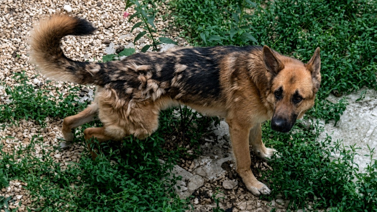 Illustration : "Présenté comme agressif par ses propriétaires, ce chien se montre pourtant très doux avec les bénévoles"