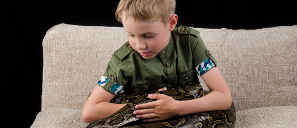 Illustration : "Comment manipuler un serpent ?"