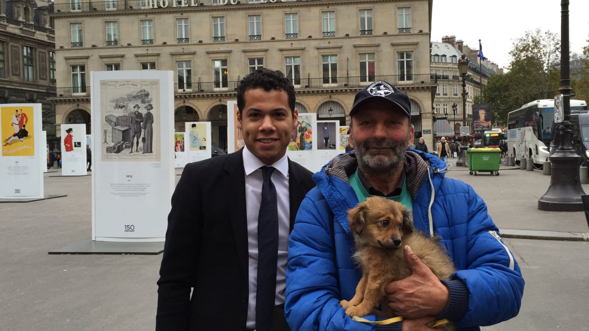 Illustration : "Le chien volé par l'association Cause Animale Nord rendu au SDF !"