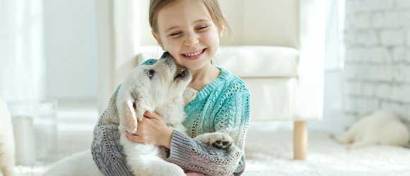 Illustration : "Les chiens et les enfants : les précautions à prendre"