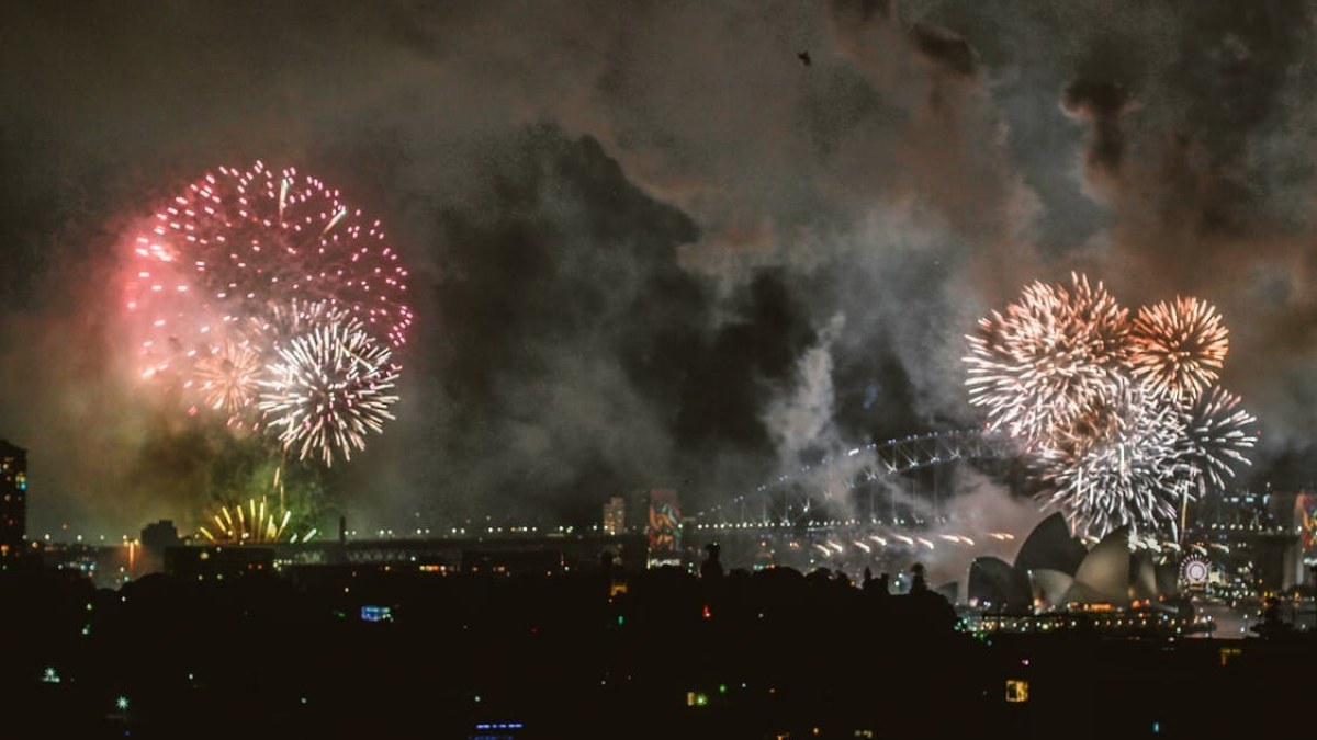 Illustration : "Une ville italienne opte pour les feux d'artifice silencieux pour ne pas effrayer les chiens"