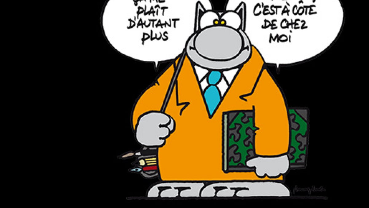 Illustration : "Le Chat de Philippe Geluck va avoir droit à son musée"