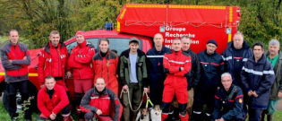 Illustration : "2 chiens coincés dans un terrier, secourus par les pompiers en Côte-d’Or"
