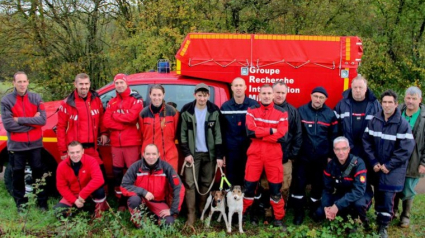 Illustration : 2 chiens coincés dans un terrier, secourus par les pompiers en Côte-d’Or