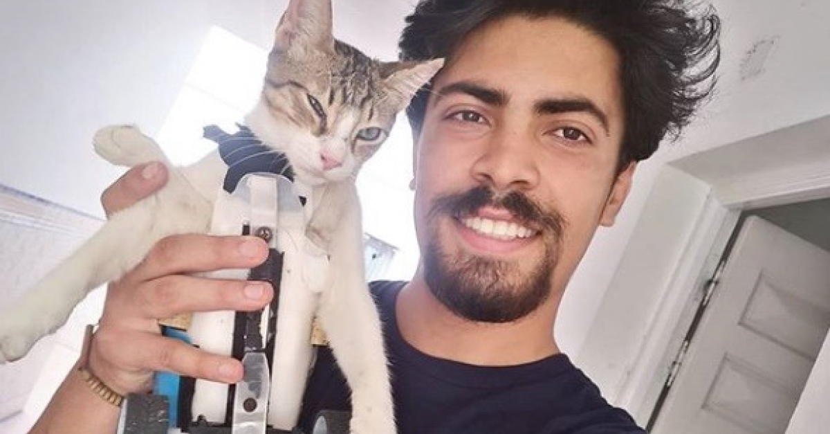 Ce Jeune Tunisien Fabrique Benevolement Des Chariots Pour Les Animaux Handicapes Ce Jeune Tunisien Fabrique Benevolement Des Chariots Pour Les Animaux Handicapes