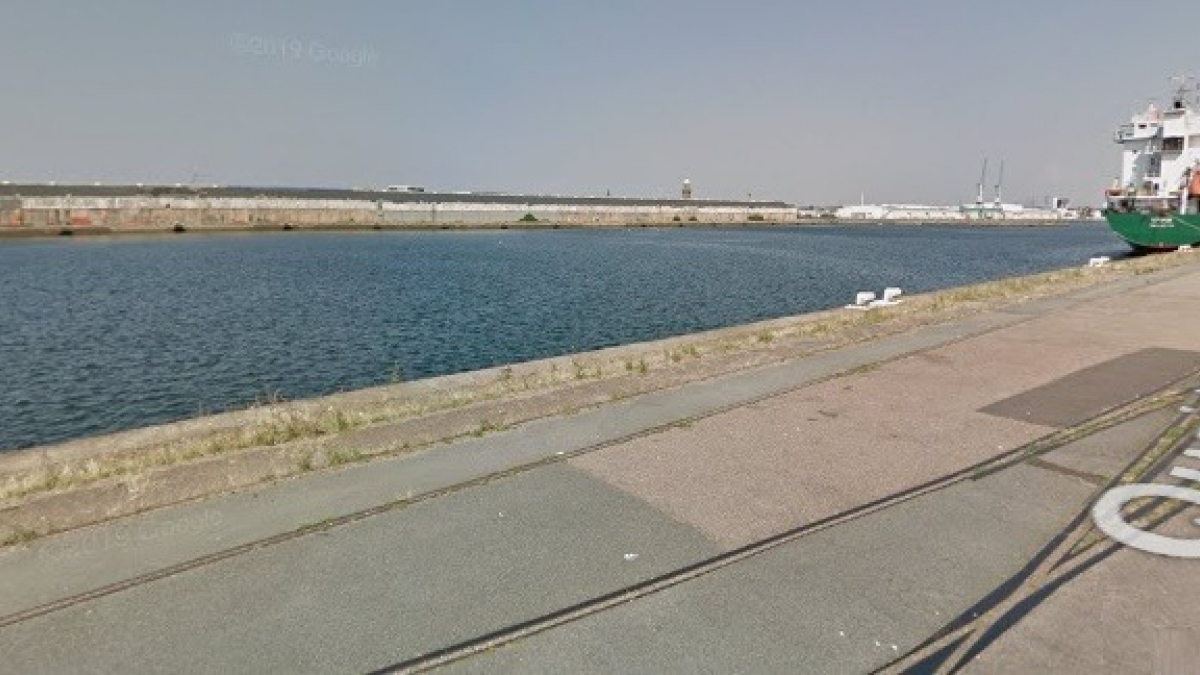 Illustration : "Les corps d’un homme et de son chien découverts dans le port du Havre"