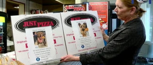 Illustration : "Une pizzeria favorise à sa façon l’adoption de chiens d’un refuge"